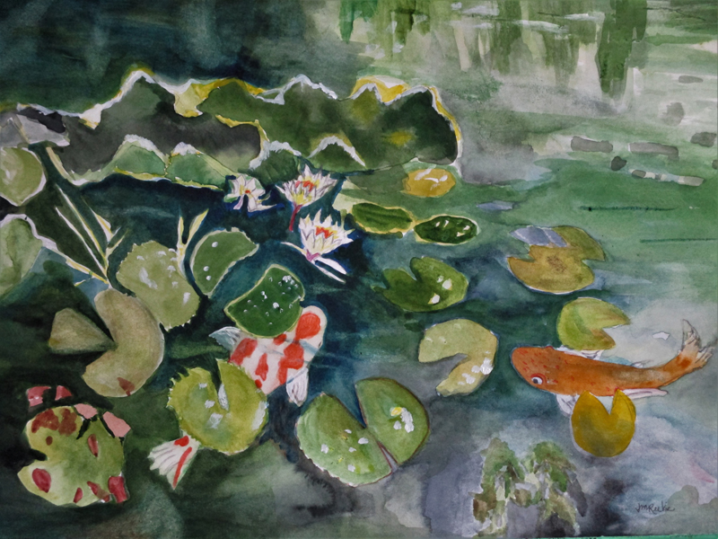 Judy's Pond by Jocelyn Reekie