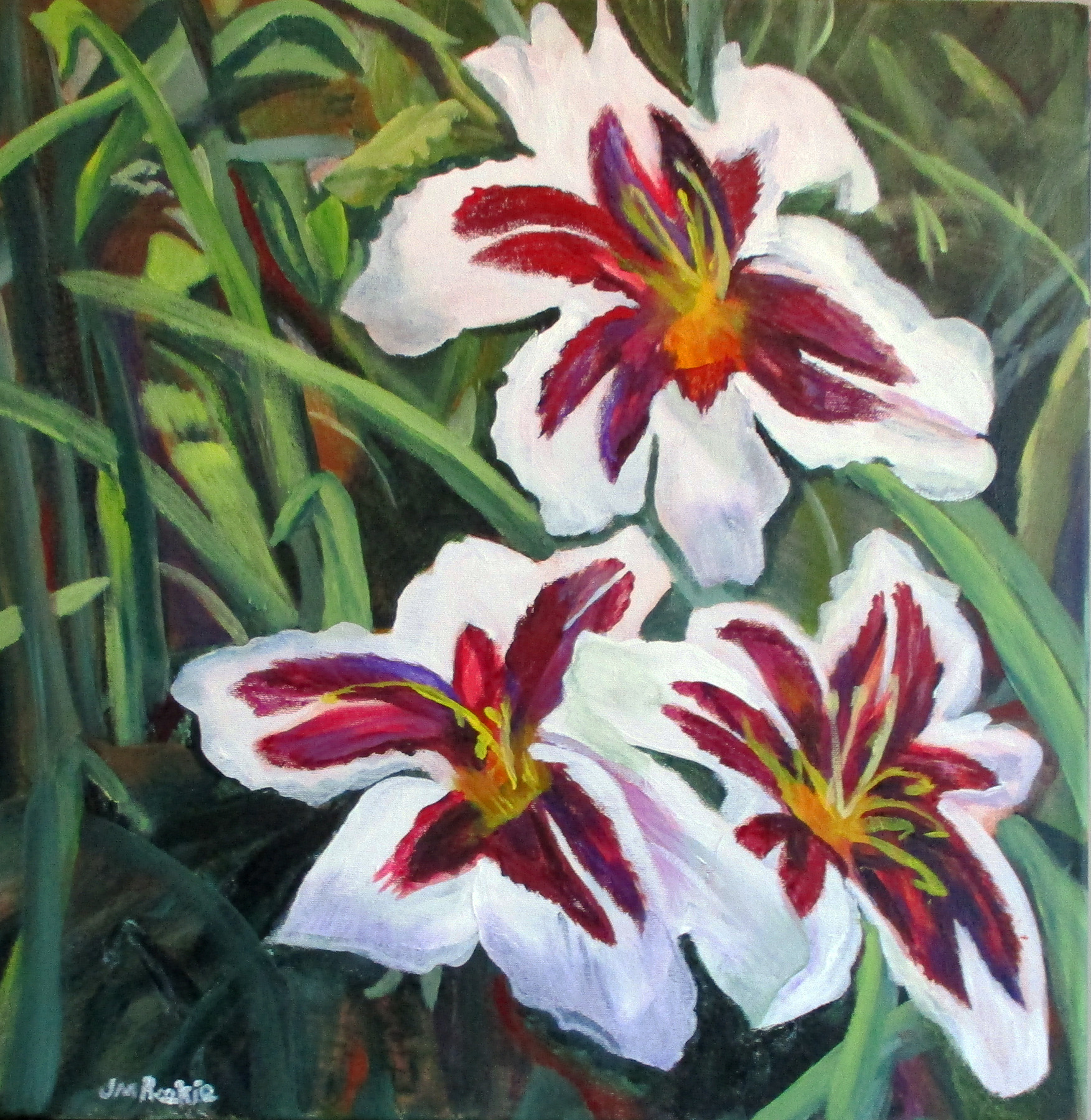 Lilies by Jocelyn Reekie