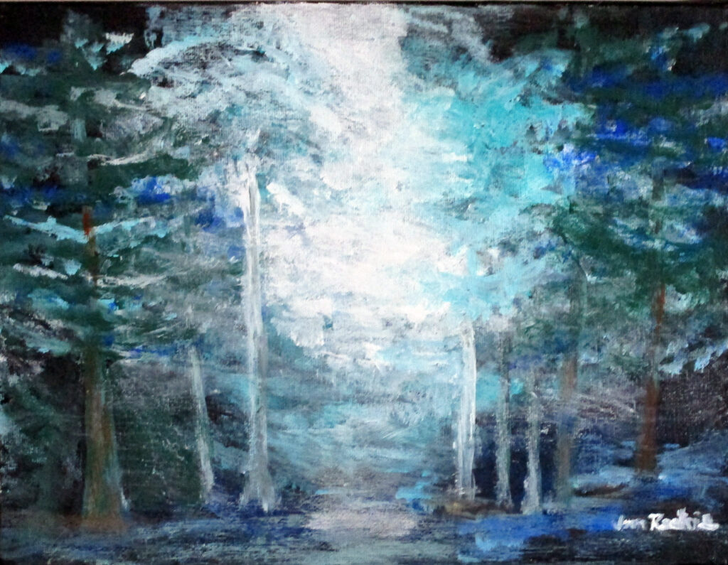 Trees and Light by Jocelyn Reekie