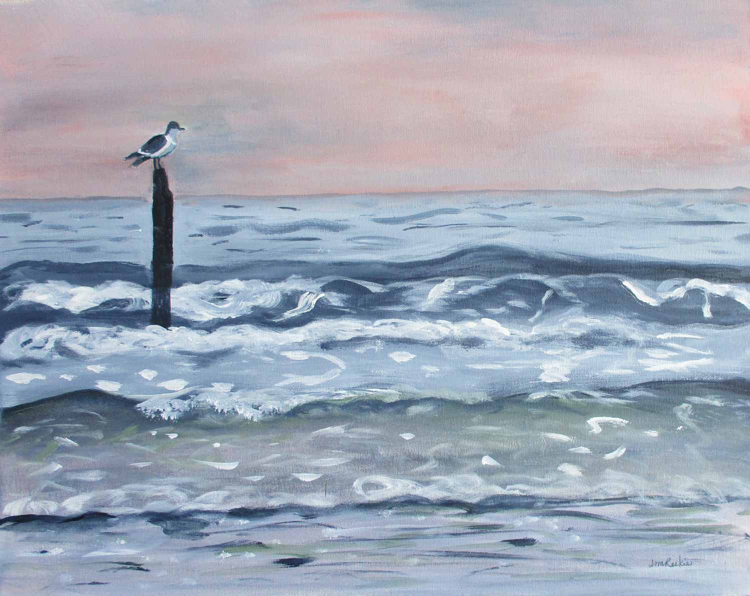 Seagull's Lonely Vigil